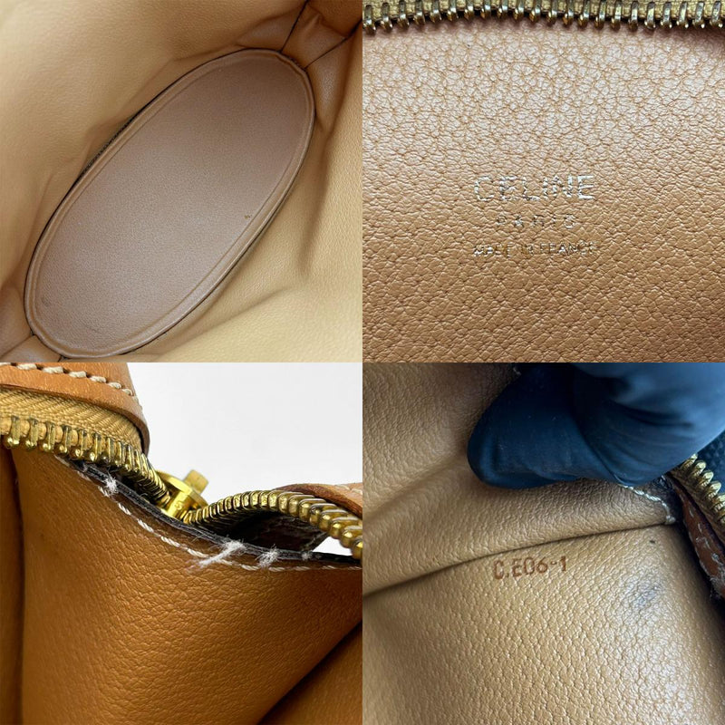 [10% OFF!! Rakuten Super SALE!!] [Used] Celine Tote Bag Macadam Leather PVC