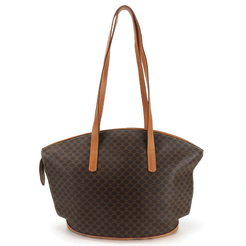 [10% OFF!! Rakuten Super SALE!!] [Used] Celine Tote Bag Macadam Leather PVC