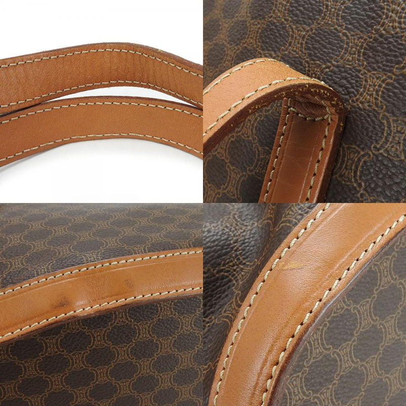 [10% OFF!! Rakuten Super SALE!!] [Used] Celine Tote Bag Macadam Leather PVC