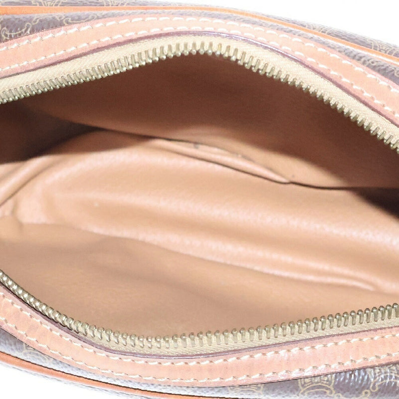 CELINE Macadam Shoulder Bag Brown PVC Leather Vintage [Used] [Condition B]