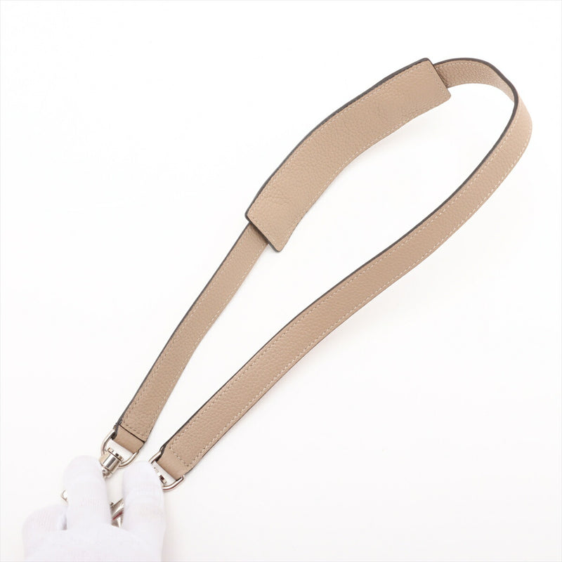 [Used] Celine Trapeze Leather x Suede 2WAY Handbag Beige
