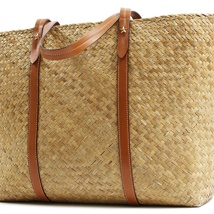Jimmy Choo JIMMY CHOO RAFFIA TOTE basket bag 028 women's [Free shipping]