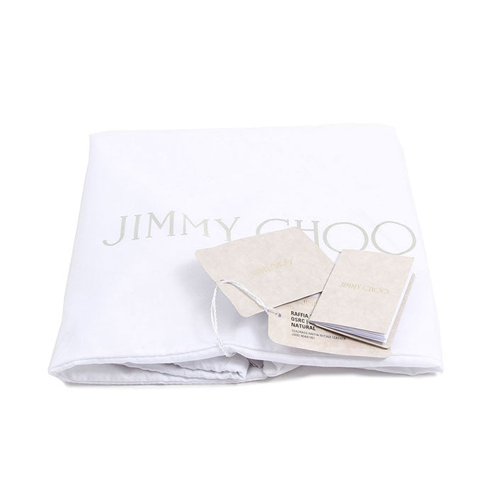 Jimmy Choo JIMMY CHOO RAFFIA TOTE basket bag 028 women's [Free shipping]