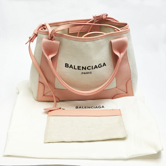 Balenciaga BALENCIAGA Cabas XS Women's 2-way tote bag NAVY CABAS XS [Used]