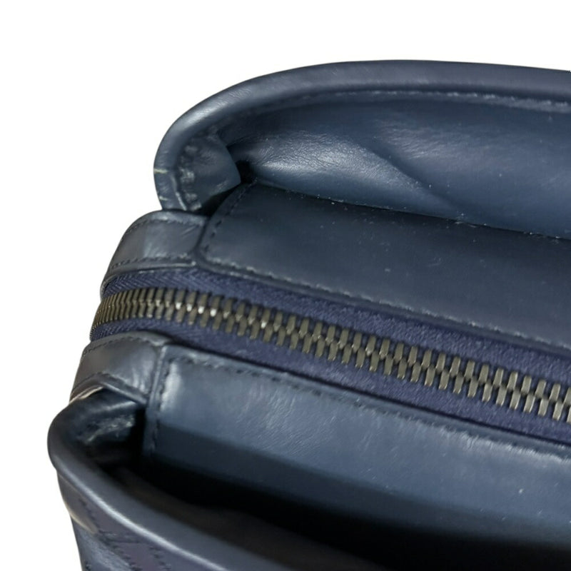 Bottega Veneta Intreccio Aurelio Tote Bag Bottega Veneta Leather Navy Unisex