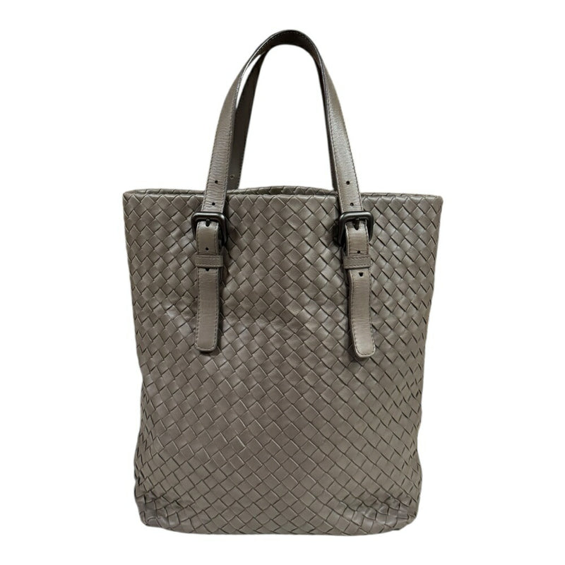 Bottega Veneta Intrecciato Tote Bag Bottega Veneta Leather 270917 Grey Unisex