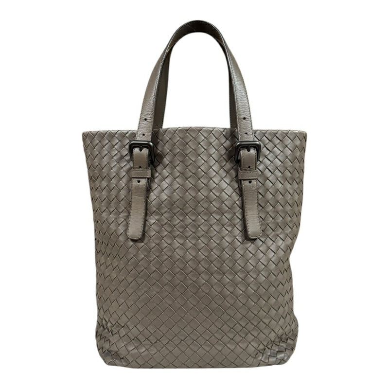 Bottega Veneta Intrecciato Tote Bag Bottega Veneta Leather 270917 Grey Unisex