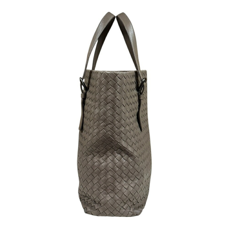 Bottega Veneta Intrecciato Tote Bag Bottega Veneta Leather 270917 Grey Unisex