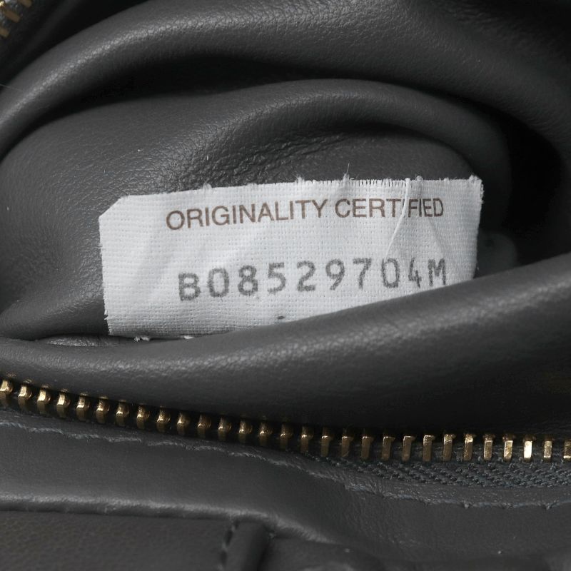 [Returns OK] Bottega Veneta Intrecciato Handbag Leather Grey Tote Bag Braided