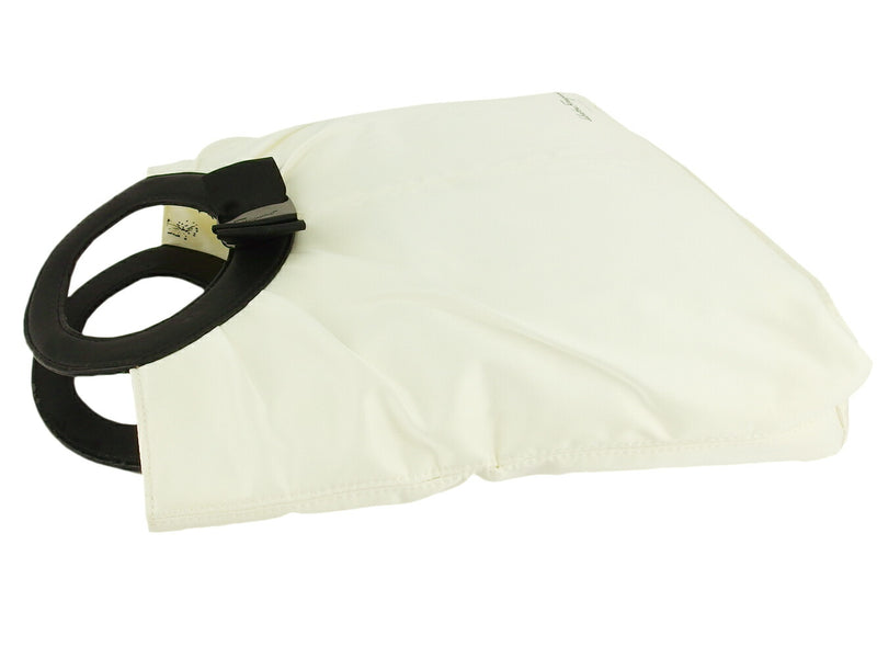[Rakuten Super SALE 10% OFF] Salvatore Ferragamo tote bag Vala Ribbon white