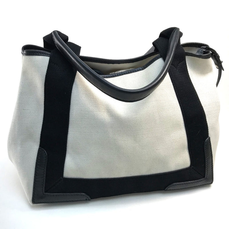 BALENCIAGA 339933 Hikaba S Bag Logo Tote Bag Handbag Canvas/Leather Women's