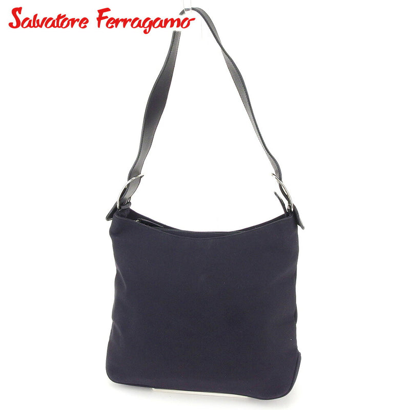 [Rakuten Super SALE 10% OFF] Salvatore Ferragamo Shoulder Bag Vala Metal