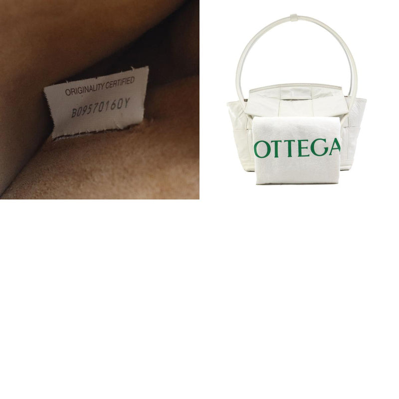 Bottegaveneta Shoulder Bag The Arco Leather Off-White Women's Free Shipping