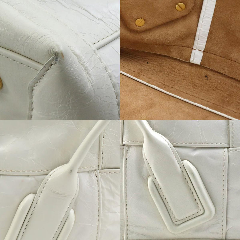 Bottegaveneta Shoulder Bag The Arco Leather Off-White Women's Free Shipping