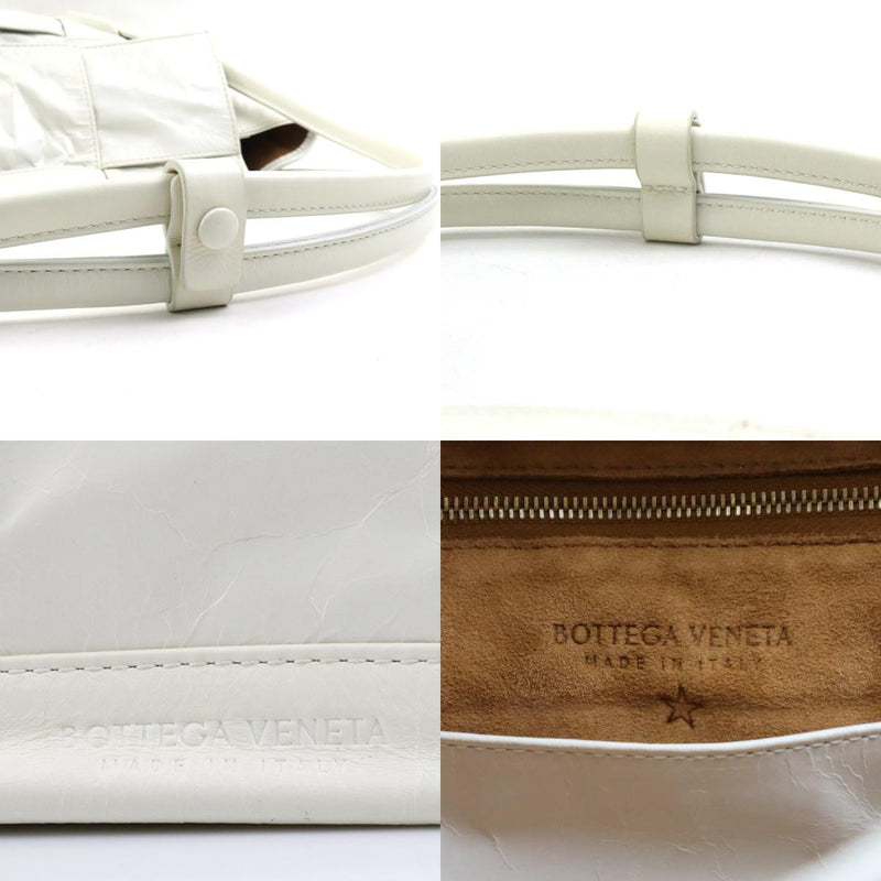 Bottegaveneta Shoulder Bag The Arco Leather Off-White Women's Free Shipping