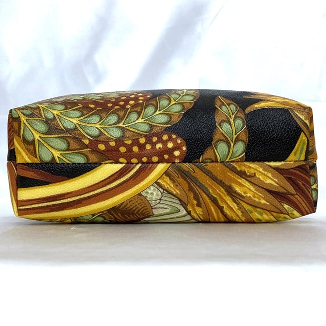 Salvatore Ferragamo Clutch Bag Pouch ec-21208 Brown Black Multicolor 22-3082