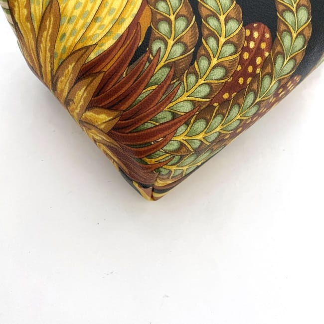 Salvatore Ferragamo Clutch Bag Pouch ec-21208 Brown Black Multicolor 22-3082