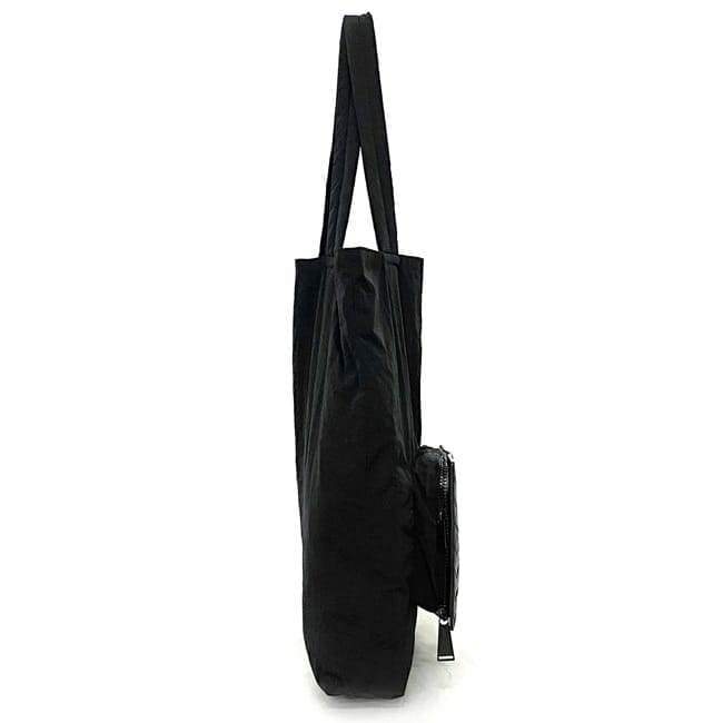 Bottega Veneta Tote Bag ec-21849 Black Intrecciato Good condition Eco bag Nylon