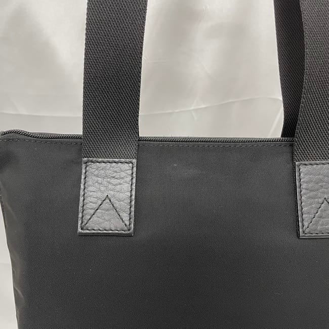 [Free Shipping] Salvatore Ferragamo Tote Bag ec-22723 Black Beautiful Canvas