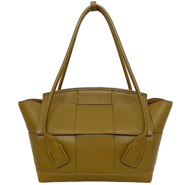 [Free Shipping] Bottega Veneta Tote Bag Brown Maxi Intrecciato 573400 VMAP1
