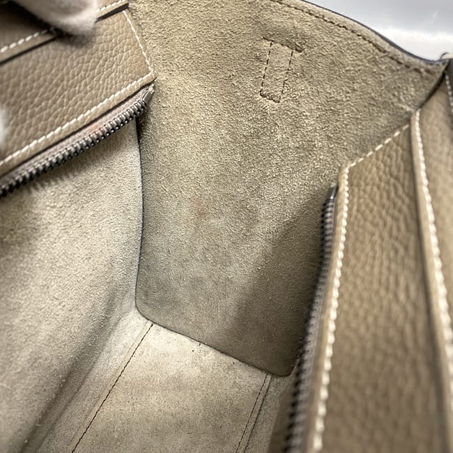 [Free Shipping] Celine Shoulder Bag Luggage Nano Shopper f-22196 Beige 189243