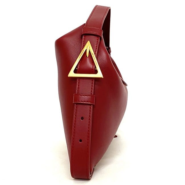 Bottega Veneta Handbag Cradle Bordeaux Gold 680058 Unused Good condition