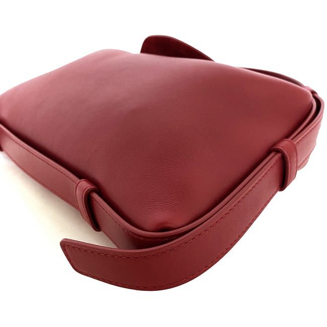 Bottega Veneta Handbag Cradle Bordeaux Gold 680058 Unused Good condition