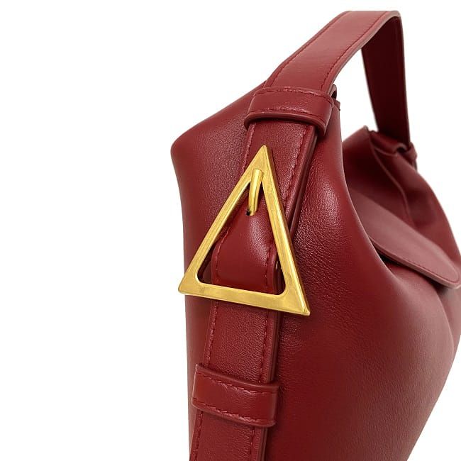Bottega Veneta Handbag Cradle Bordeaux Gold 680058 Unused Good condition