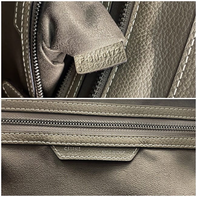 [Free Shipping] Celine Tote Bag Luggage Mini Shopper Beige Gray 165213