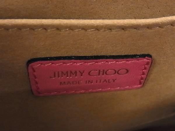 ■New■Unused■ JIMMY CHOO Varennes Avenue Leather Chain Crossbody Shoulder Bag