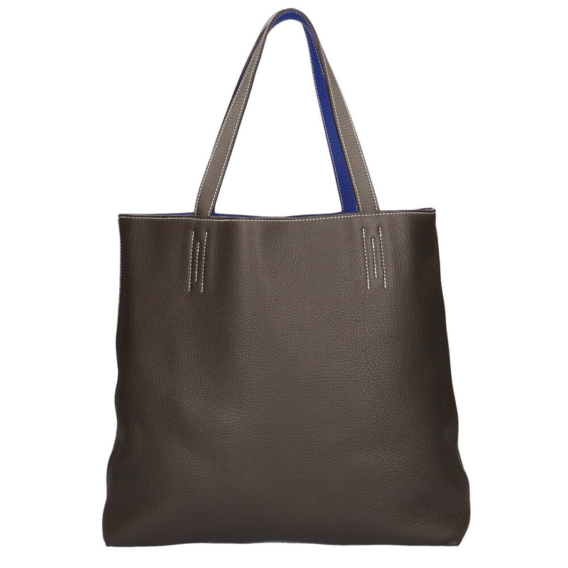 Hermes HERMES Duble Sense Tote Bag Torillon Clemence Etane Women's Good