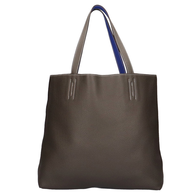 Hermes HERMES Duble Sense Tote Bag Torillon Clemence Etane Women's Good