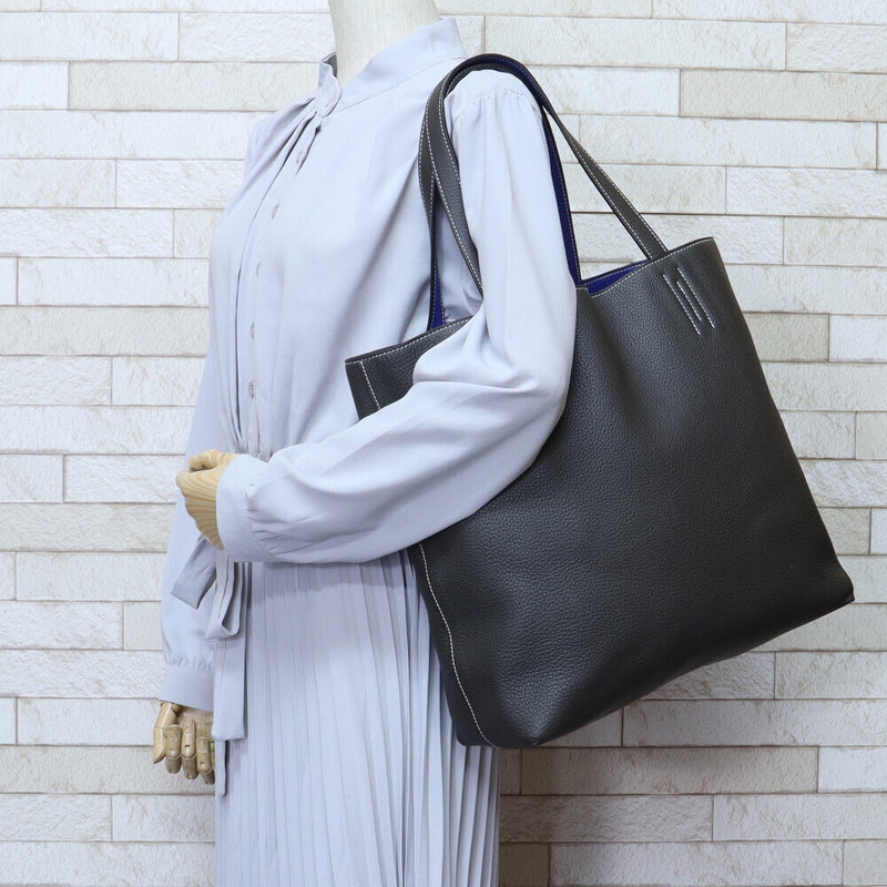 Hermes HERMES Duble Sense Tote Bag Torillon Clemence Etane Women's Good