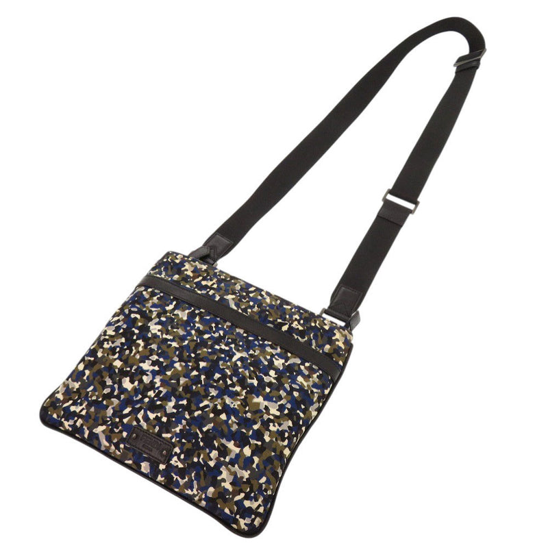 Like new FENDI 7VA369-6DZ Nylon Leather Multicolor Shoulder Bag 0487 FENDI