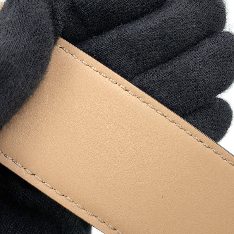 FENDI Shoulder Strap Strap You Ribbon Leather FENDI [Reliable Guaranteed]