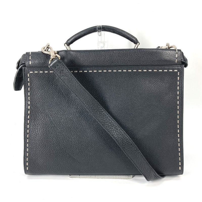 FENDI 7VA406 Celeria Peekaboo Iconic Fit 2WAY Business Bag Tote Bag Shoulder