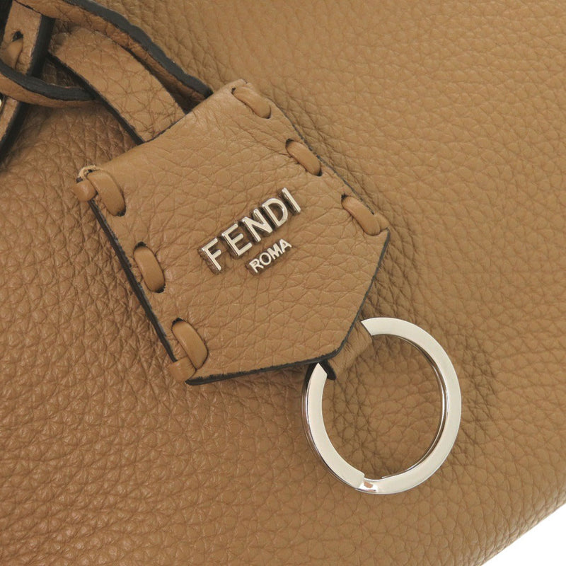 Like new FENDI By the Way Celeria Mini 8BS098 ASU2 F0EMR Leather Brown 2way