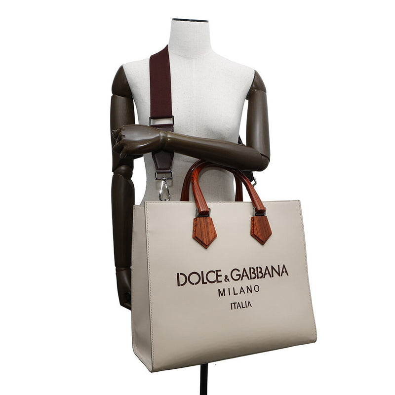Dolce & Gabbana Tote Bag Large Shopping Bag Leather DOLCE & GABBANA 2-way