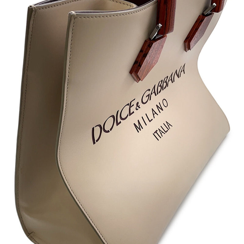 Dolce & Gabbana Tote Bag Large Shopping Bag Leather DOLCE & GABBANA 2-way