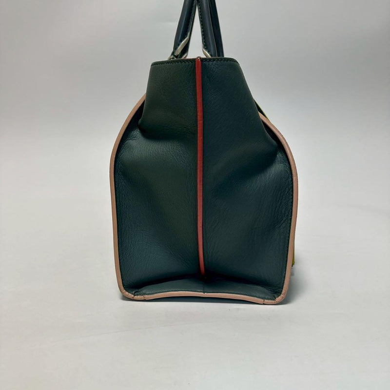 r97 [Good condition] FENDI leather Trois Jour 2-way shoulder bag handbag tote