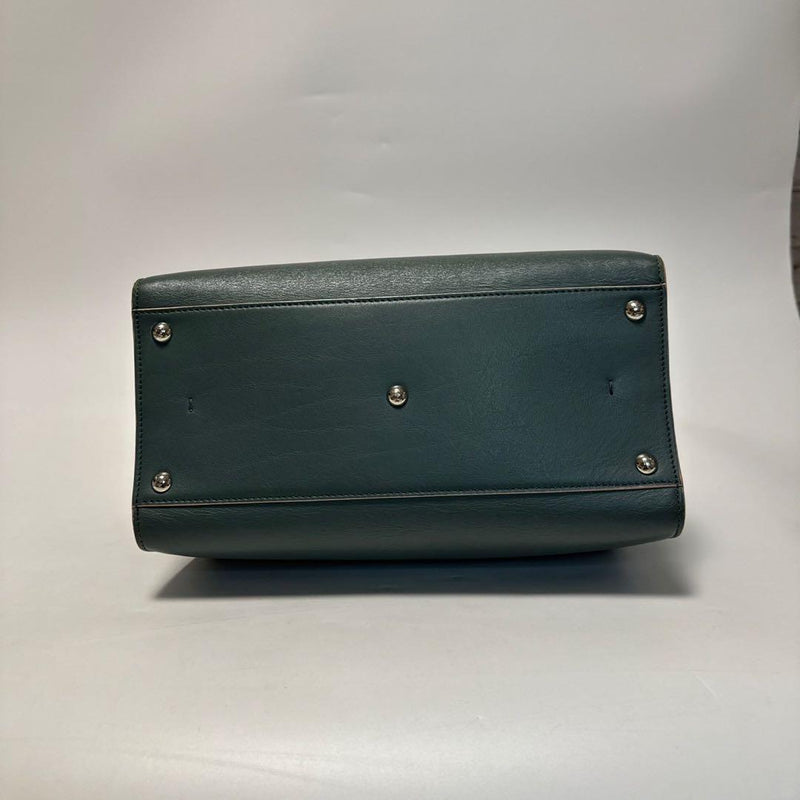 r97 [Good condition] FENDI leather Trois Jour 2-way shoulder bag handbag tote