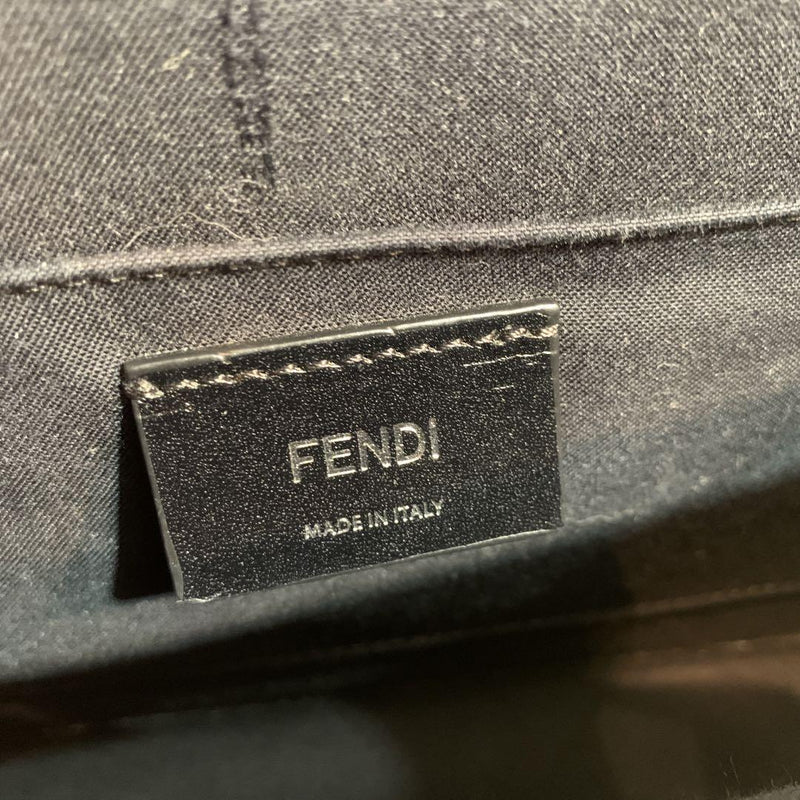 ☆Super beautiful condition☆FENDI Demi Jour 2WAY shoulder bag tweed pattern