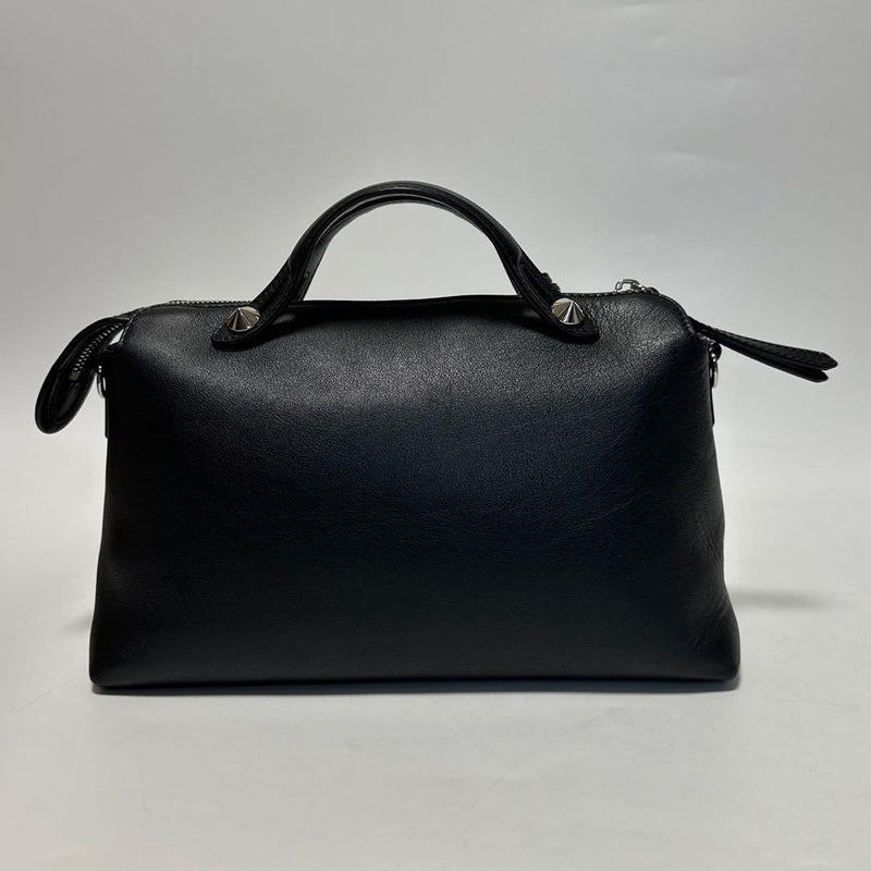 s80 [Extremely beautiful] FENDI by the Way Medium Black 2way Shoulder Bag