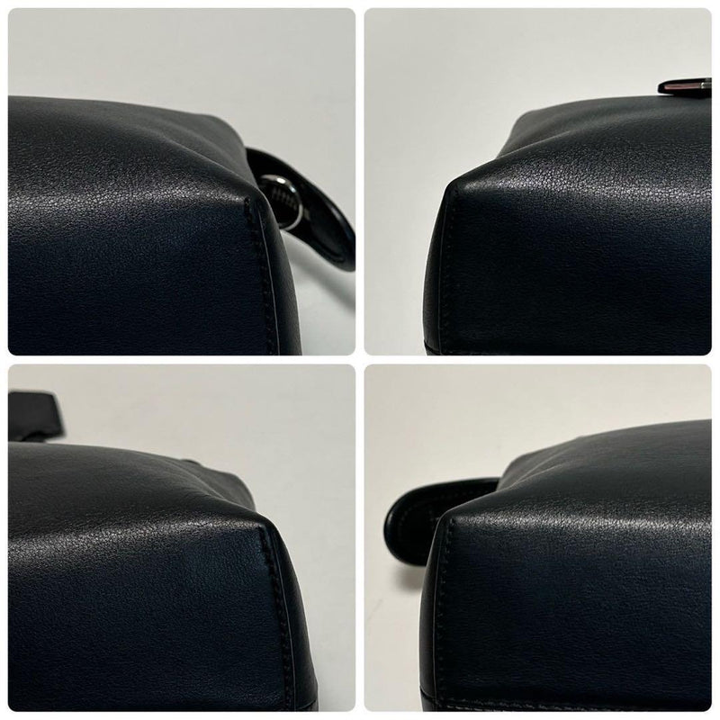 s80 [Extremely beautiful] FENDI by the Way Medium Black 2way Shoulder Bag