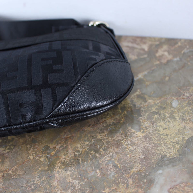 FENDI ZUCCA PATTERNED BACKET BAG MADE IN ITALY FENDI Zucca Pattern Bucket Bag