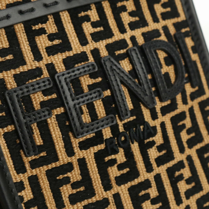 FENDI tote bag 2WAY 8BS051 AQ0X F0VPJ SUNSHINE SHOPPER MINI Black Brown
