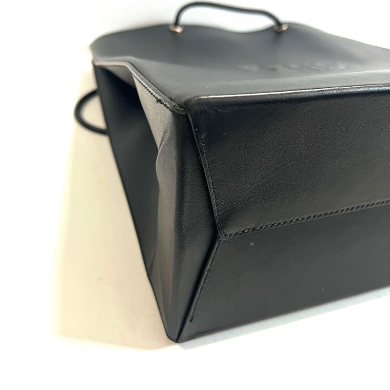 FENDI tote bag shopping leather logo hand