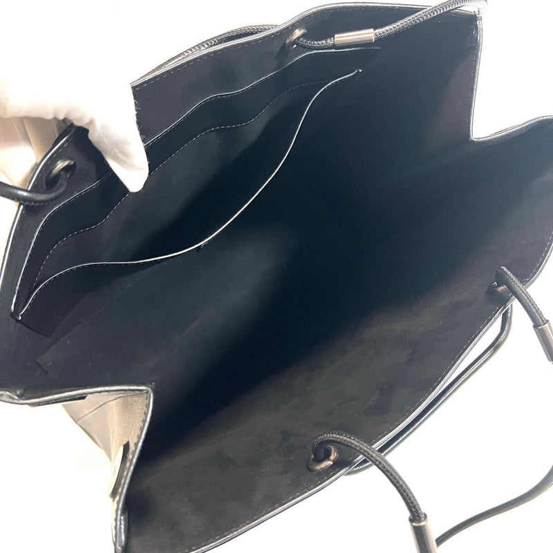 FENDI tote bag shopping leather logo hand