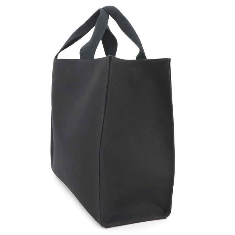 Unused Display Item FENDI Fender Che 2-way Tote Shoulder Bag Canvas Black Gold