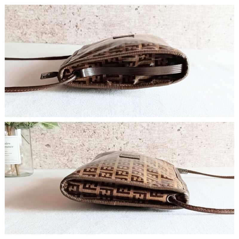 Good quality FENDI Old Enamel Shoulder Pochette Women's Men's